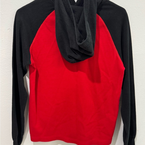 Polo Ralph Lauren Boy’s Red and Black Hoodie with Yellow Logo - Picture 3 of 3